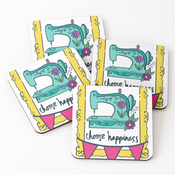 Item preview, Choose Happiness and Sewing designed and sold by Nataliatcha.
