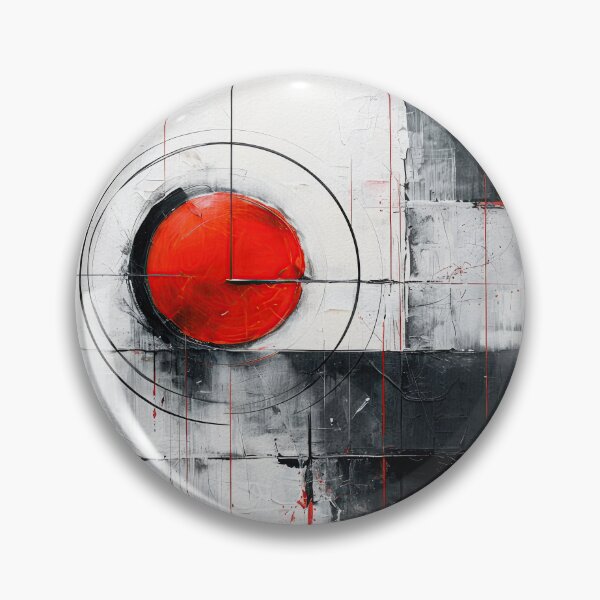 Item preview, Red Circle Abstract designed and sold by caracatita75.