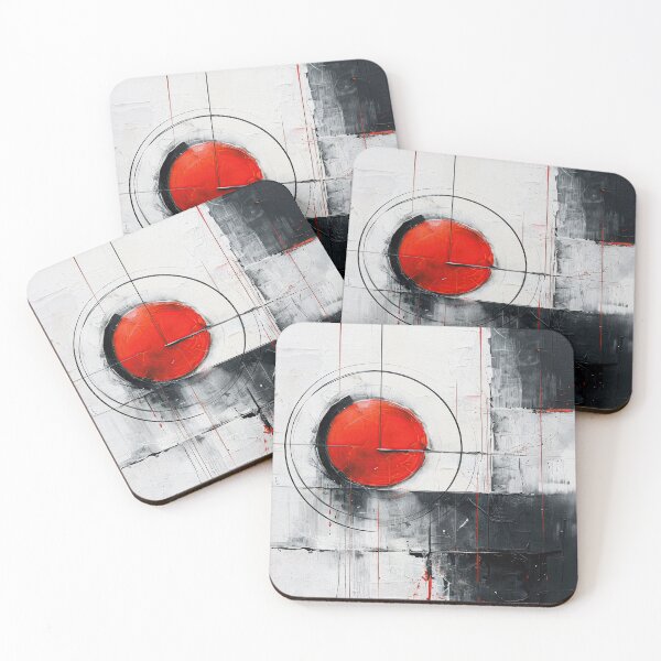 Item preview, Red Circle Abstract designed and sold by caracatita75.