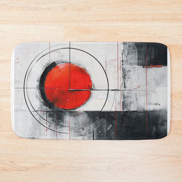 Item preview, Red Circle Abstract designed and sold by caracatita75.