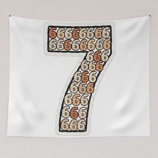 Item preview, 67 Sixty Seven Meme Funny Math Design Retro Number Pattern Humor designed and sold by ArtDesignTp.