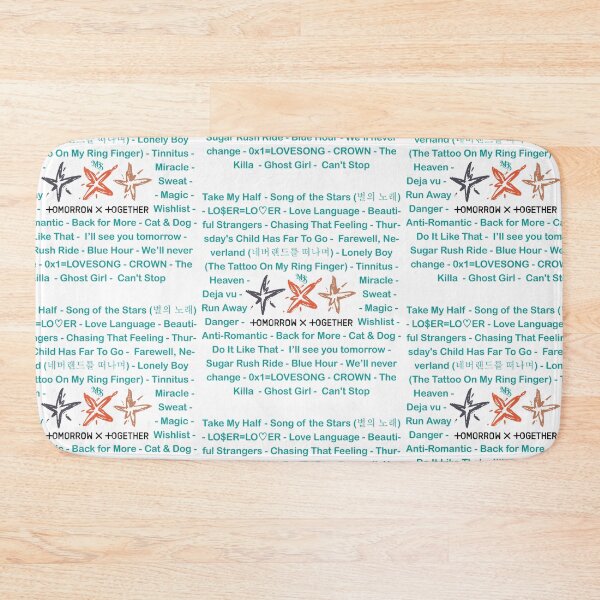 Item preview, Design with the songs of the group TXT designed and sold by mbs-desing.