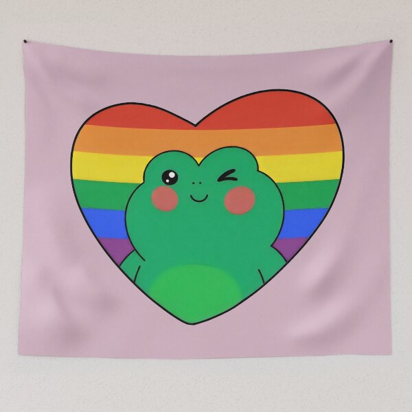 Item preview, Pride Frog Love – Cute Rainbow LGBTQ+ Supporter designed and sold by SidTastic .