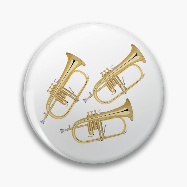 Item preview, flugelhorn on white designed and sold by kobyakov.