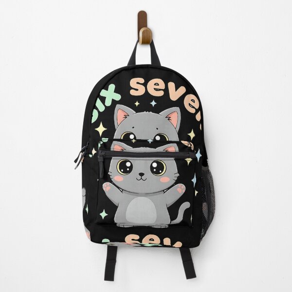 Item preview, 67 Six Seven Cat Funny Kids Gaming Brainrot Meme Cute Kawaii Design designed and sold by ArtDesignTp.