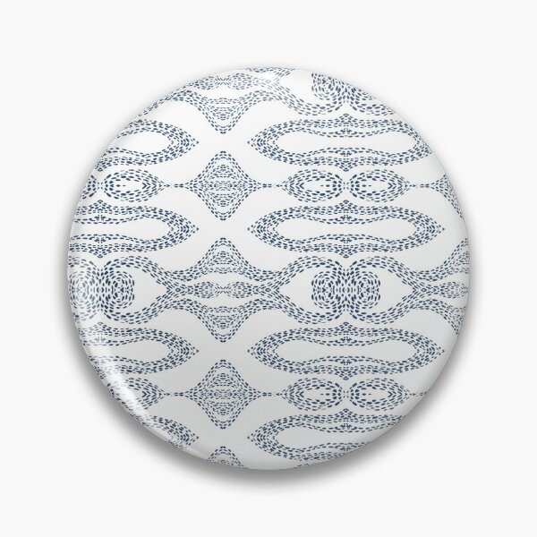 Item preview, Navy Impressionist pattern designed and sold by PLPGH.