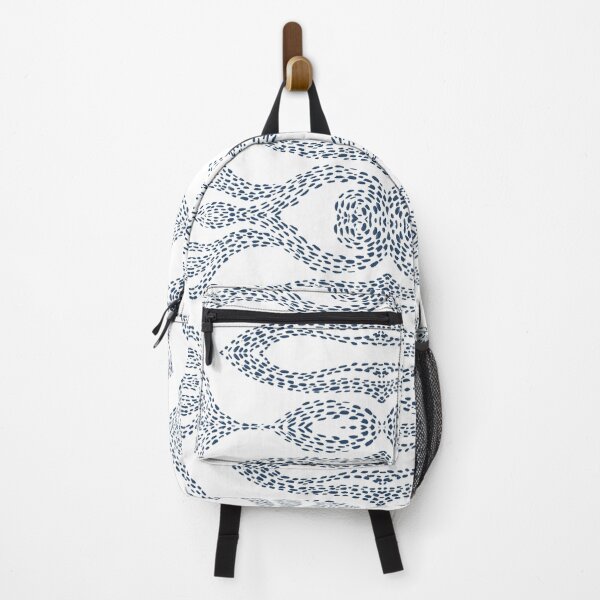 Item preview, Navy Impressionist pattern designed and sold by PLPGH.