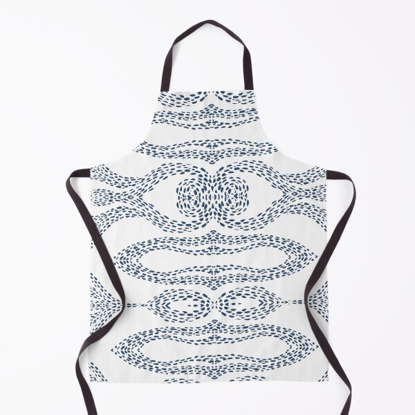 Item preview, Navy Impressionist pattern designed and sold by PLPGH.