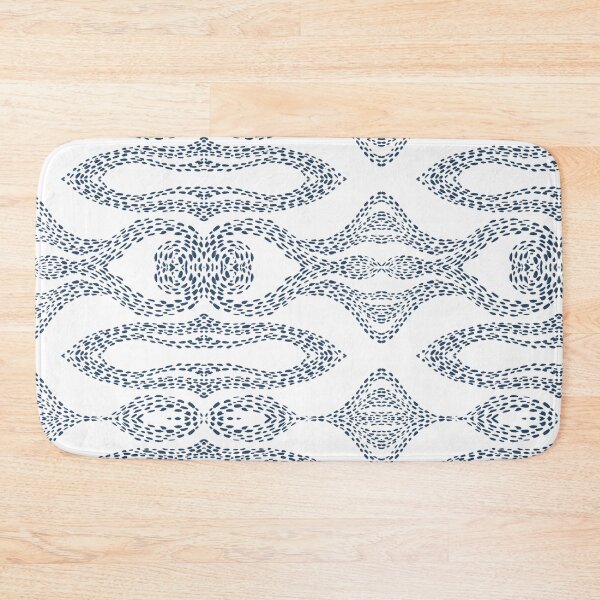 Item preview, Navy Impressionist pattern designed and sold by PLPGH.