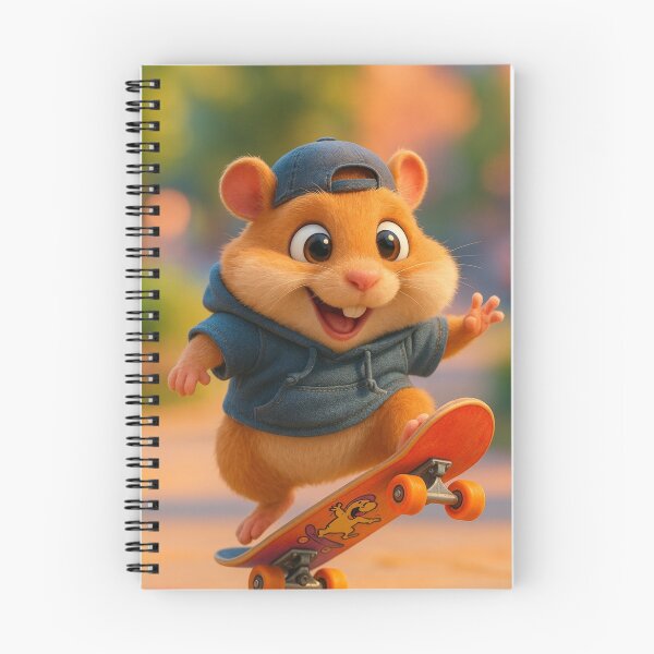 Item preview, Skater Syrian Hamster designed and sold by Sillytoe.