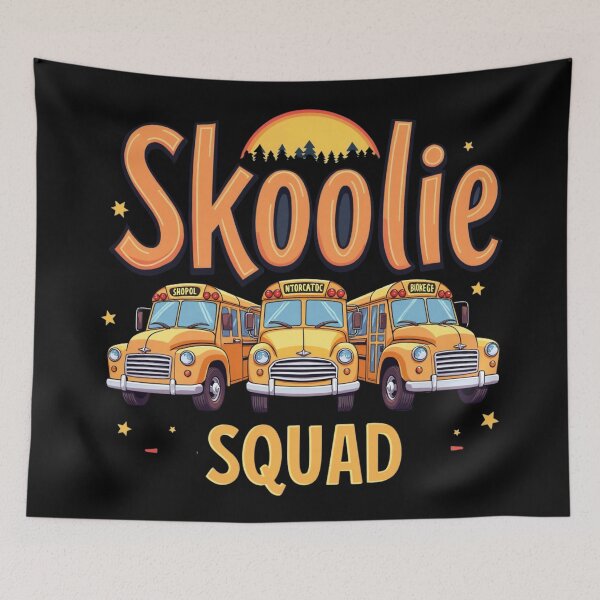 Item preview, Skoolie Squad, Van Life,Mobile on Wheels designed and sold by rustyroofco.