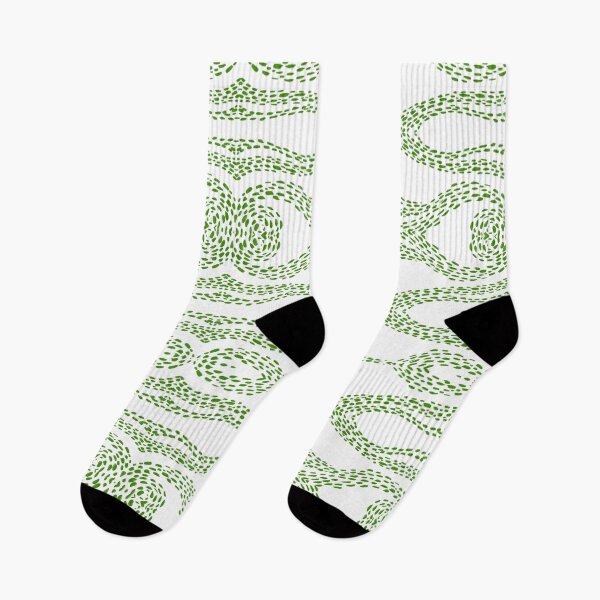 Item preview, French Green mpressionist pattern designed and sold by PLPGH.