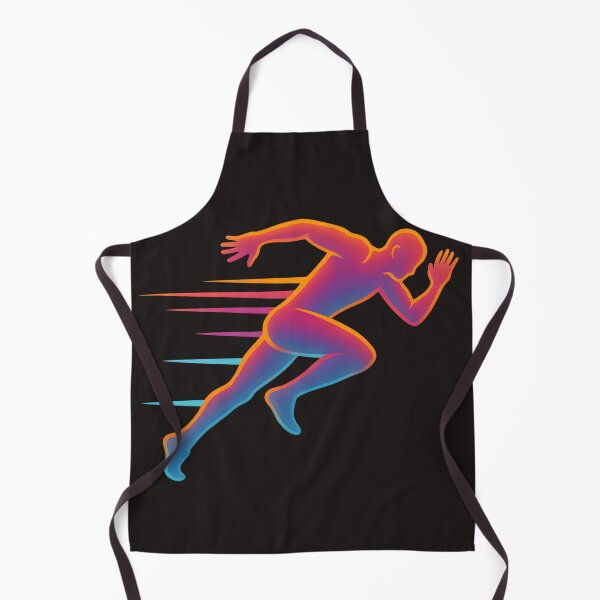 Item preview, Runner in Motion – Futuristic Sports Art designed and sold by ArtSpark Studio.