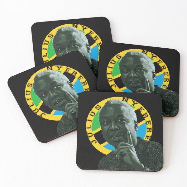 Item preview, Vintage Julius Nyerere Pan-African legend | Tanzania icon designed and sold by Youngkev-arts.