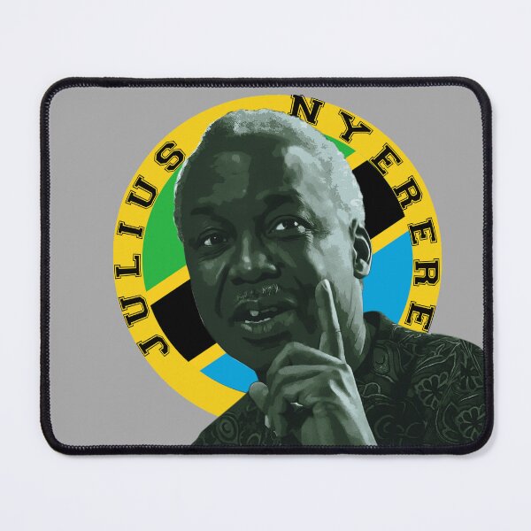 Item preview, Vintage Julius Nyerere Pan-African legend | Tanzania icon designed and sold by Youngkev-arts.