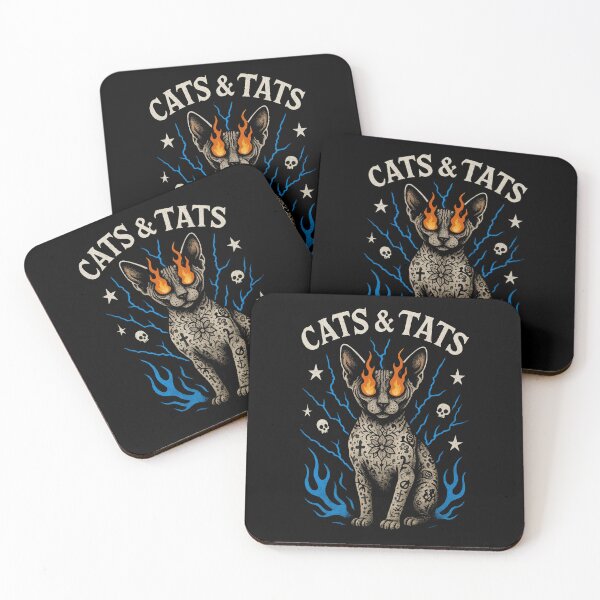 Item preview, Cats & Tats designed and sold by Buntrockstore.