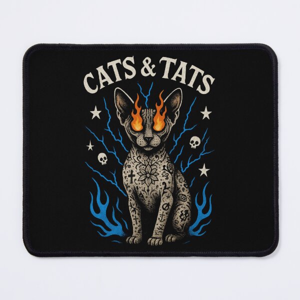 Item preview, Cats & Tats designed and sold by Buntrockstore.