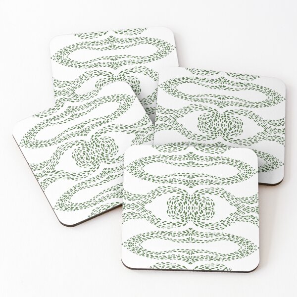 Item preview, emerald green impressionist pattern designed and sold by PLPGH.