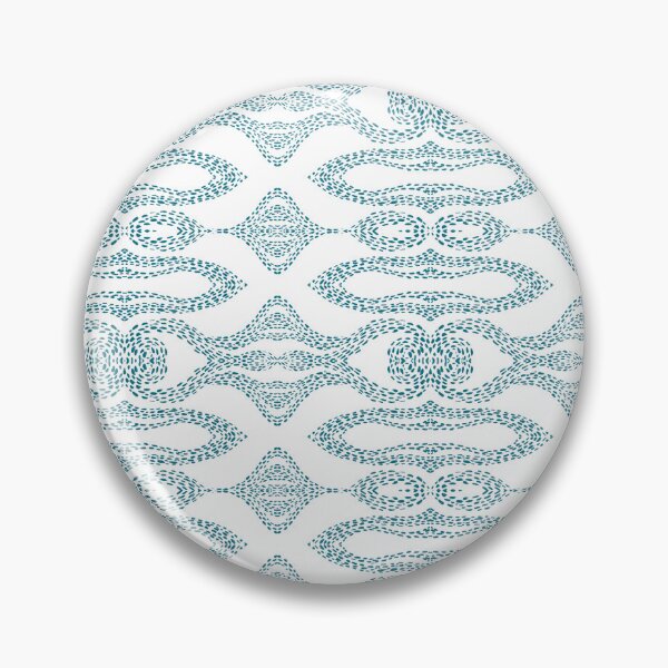 Item preview, Teal impressionist pattern designed and sold by PLPGH.