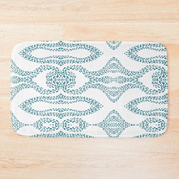 Item preview, Teal impressionist pattern designed and sold by PLPGH.