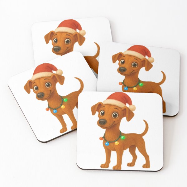 Item preview, Christmas Azawakh Dog designed and sold by Sillytoe.