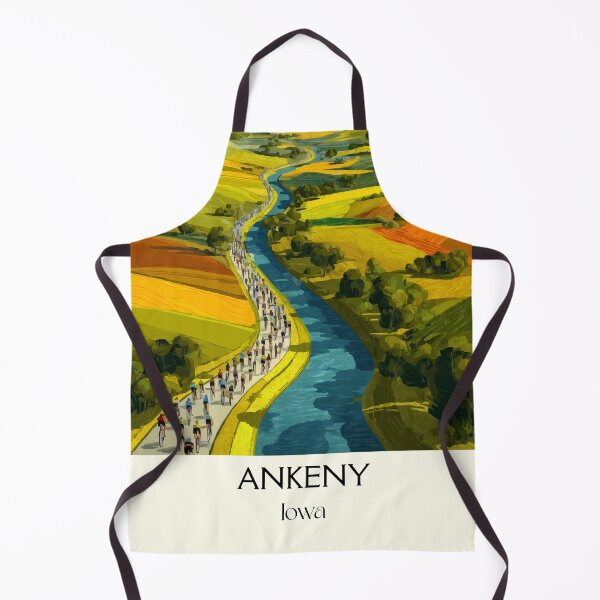 Item preview, Ankeny Iowa River Valley | Rolling Farmland Poster designed and sold by TuncGK.