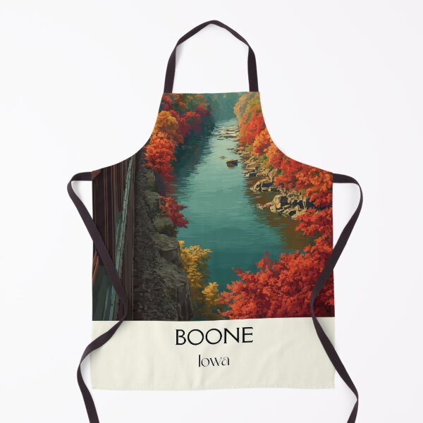 Item preview, Boone Iowa Scenic Valley | Autumn Foliage Poster designed and sold by TuncGK.