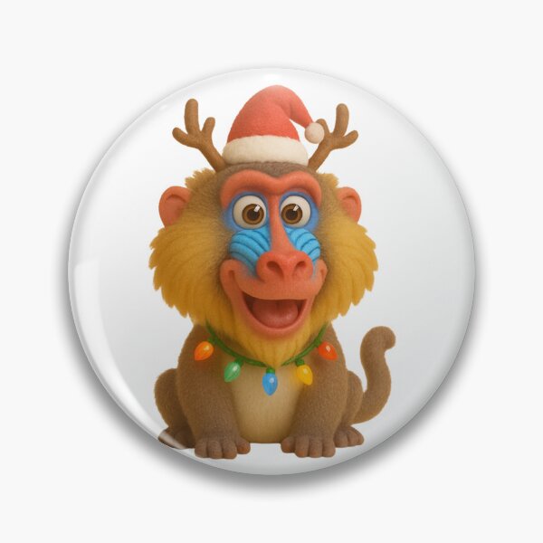 Item preview, Christmas Baboon designed and sold by Sillytoe.