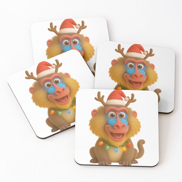 Item preview, Christmas Baboon designed and sold by Sillytoe.