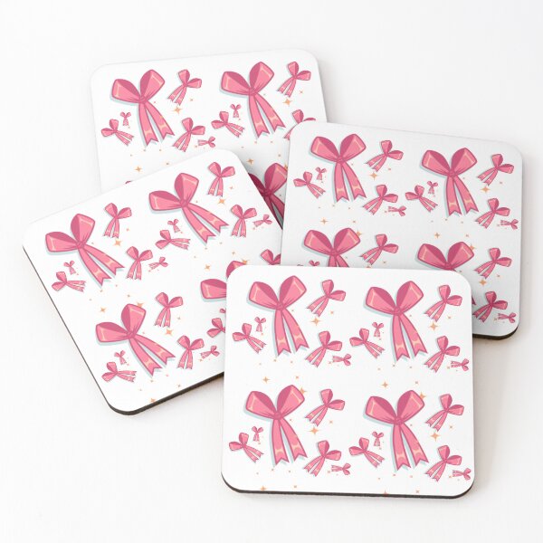 Item preview, Cute Pink Bow Cartoon Illustration designed and sold by nada-art.