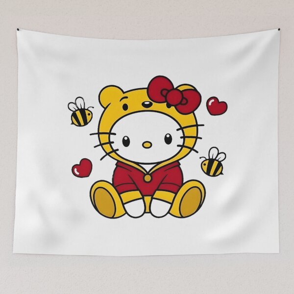 Item preview, cute bee kitty designed and sold by SonyShock.