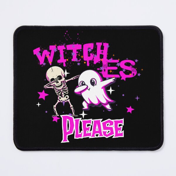Item preview, Witches Please Funny Halloween Ghost Skeleton Design designed and sold by Viltogvakkertstudio.