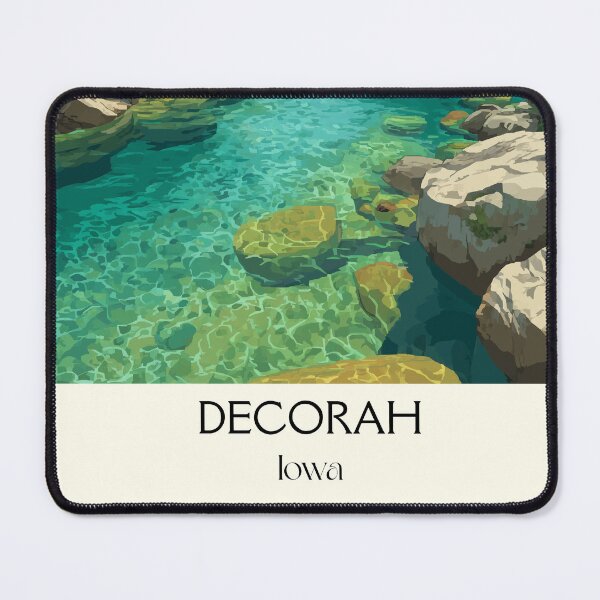 Item preview, Decorah Iowa Upper River | Clear Water Kayaking Poster designed and sold by TuncGK.