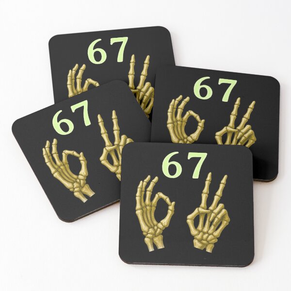 Item preview, 67 Neon Digits - Anatomical Skeleton Hands designed and sold by I AM BRO.