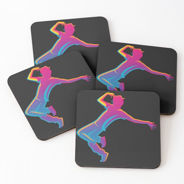 Item preview, Neon Dancer – Futuristic Street Dance Art designed and sold by ArtSpark Studio.