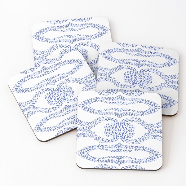 Item preview, Blue impressionist pattern designed and sold by PLPGH.