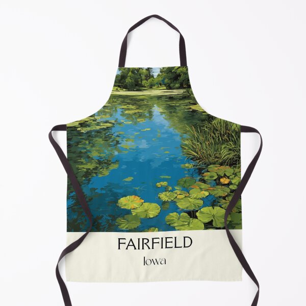 Item preview, Fairfield Iowa Lily Pond | Serene Nature Poster designed and sold by TuncGK.