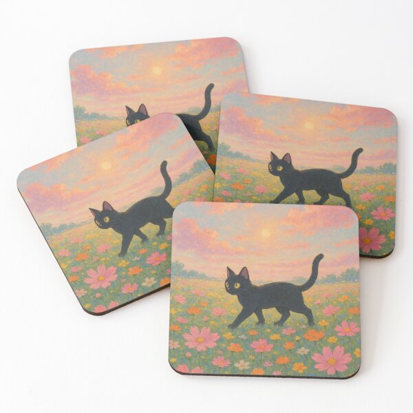 Item preview, cat in the meadow designed and sold by the-sunset.