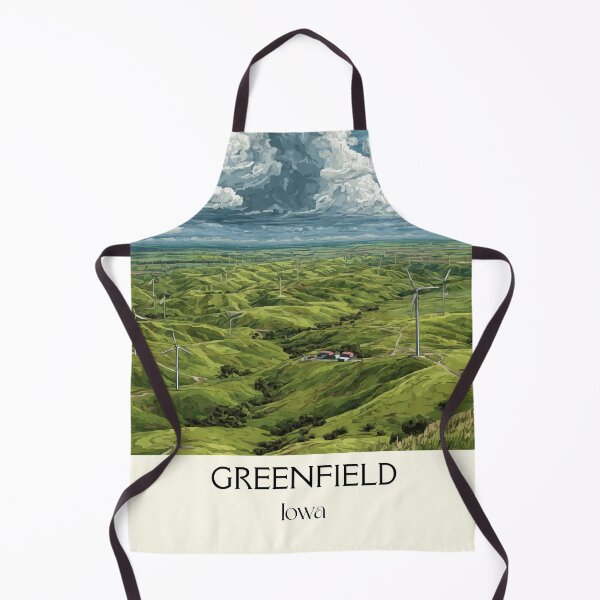 Item preview, Greenfield Iowa Rolling Hills | Green Pasture Poster designed and sold by TuncGK.