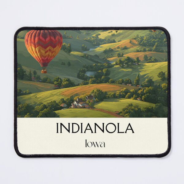 Item preview, Indianola Iowa Balloon Classic | Hot Air Balloons Poster designed and sold by TuncGK.