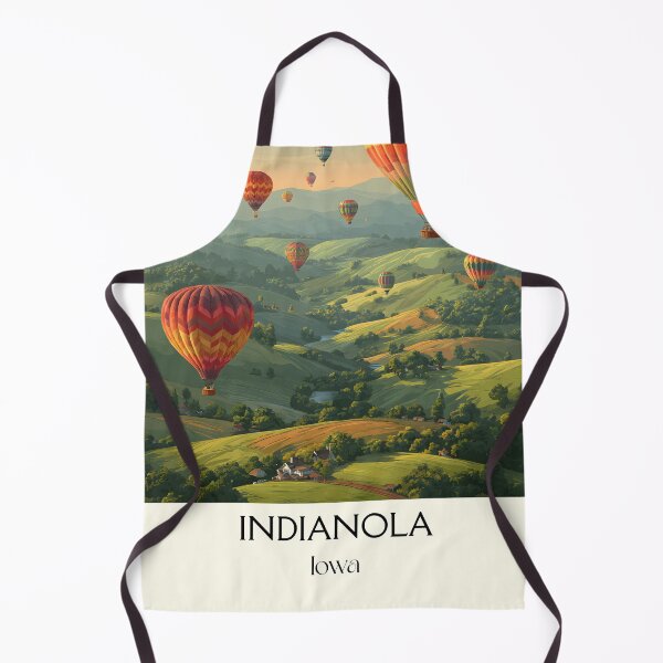 Item preview, Indianola Iowa Balloon Classic | Hot Air Balloons Poster designed and sold by TuncGK.