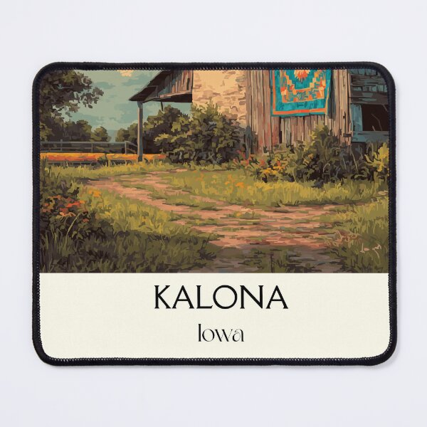 Item preview, Kalona Iowa Amish Country | Quilt Barn Poster designed and sold by TuncGK.