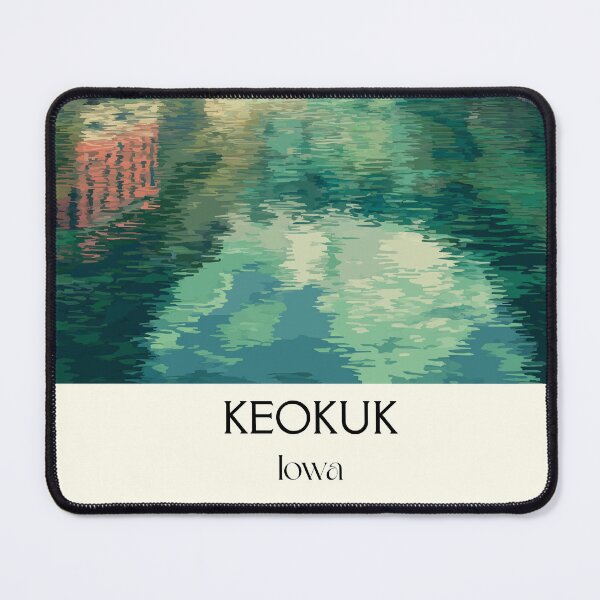 Item preview, Keokuk Iowa River Dam | Hydroelectric Power Poster designed and sold by TuncGK.