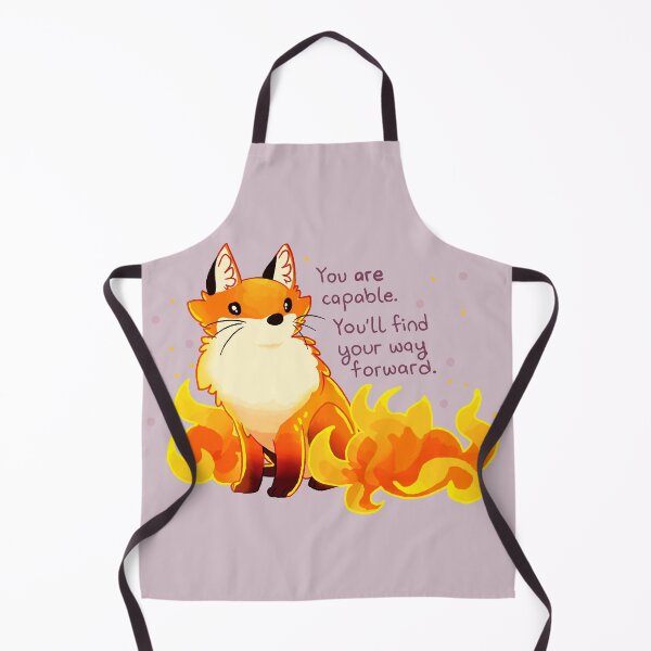 Item preview, "You are Capable" Encouraging Fire Fox designed and sold by thelatestkate.