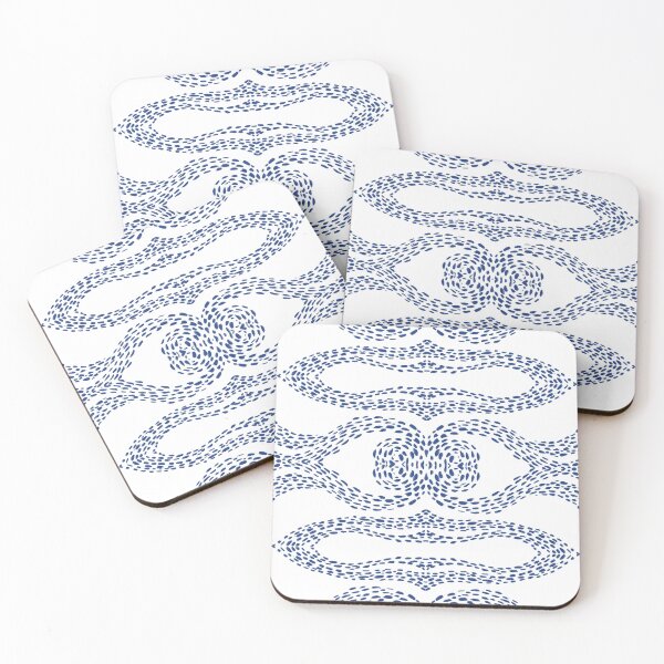 Item preview, Navy 2 impressionist pattern designed and sold by PLPGH.