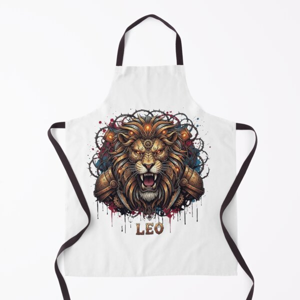 Item preview, Leo – The Mech Lion of Fire designed and sold by CelticSoulShop.
