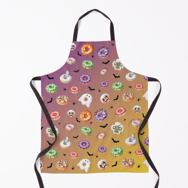 Item preview, Spooky Donut - Halloween Pattern designed and sold by TherezaDesign.