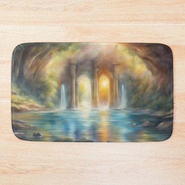 Item preview, Magical Portal in Cave River designed and sold by CalmnessbyChoice.