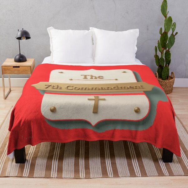 Item preview,  The 7th Commandment – 3D Holy Label,  designed and sold by PaintMeWorld.
