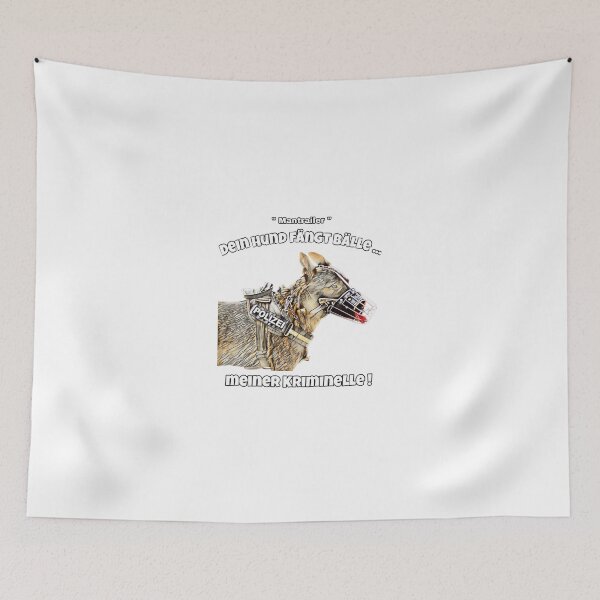 Item preview, Mantrailer motif German Shepherd designed and sold by Bonita0105.